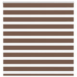 Store zèbre marron 150x100cm largeur du tissu 145,9cm polyester