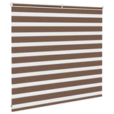 Store zèbre marron 155x100cm largeur du tissu 150,9cm polyester