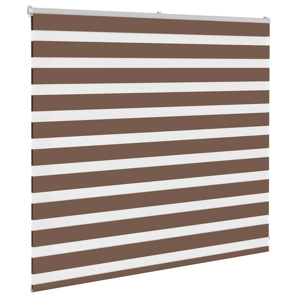 Store zèbre marron 165x100cm largeur du tissu 160,9cm polyester