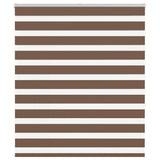 Store zèbre marron 125x150cm largeur du tissu 120,9cm polyester