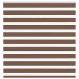 Store zèbre marron 140x150cm largeur du tissu 135,9cm polyester