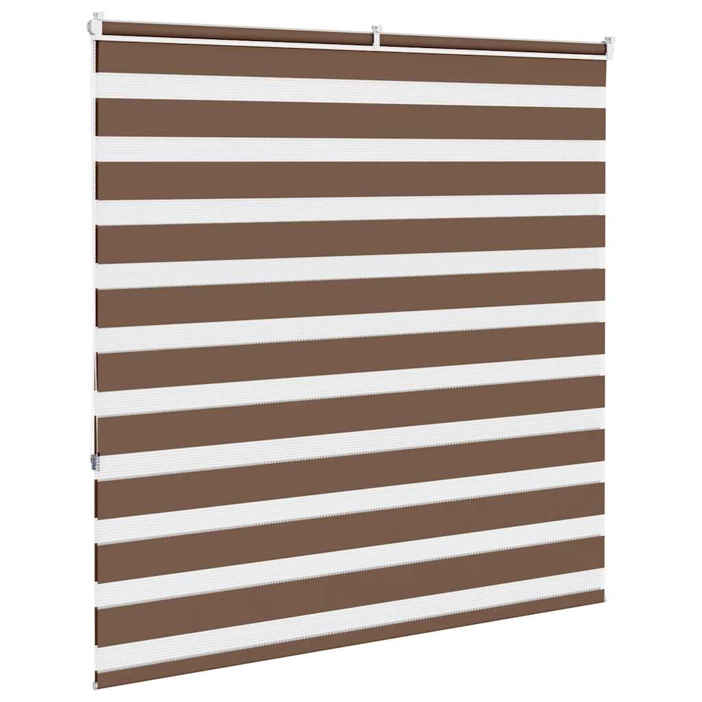 Store zèbre marron 145x150cm largeur du tissu 140,9cm polyester