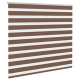 Store zèbre marron 160x150cm largeur du tissu 155,9cm polyester