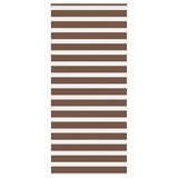 Store zèbre marron 95x200 cm largeur du tissu 90,9 cm polyester