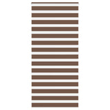 Store zèbre marron 100x200 cm largeur du tissu 95,9cm polyester