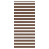 Store zèbre marron 115x200cm largeur du tissu 110,9cm polyester