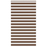 Store zèbre marron 120x200cm largeur du tissu 115,9cm polyester