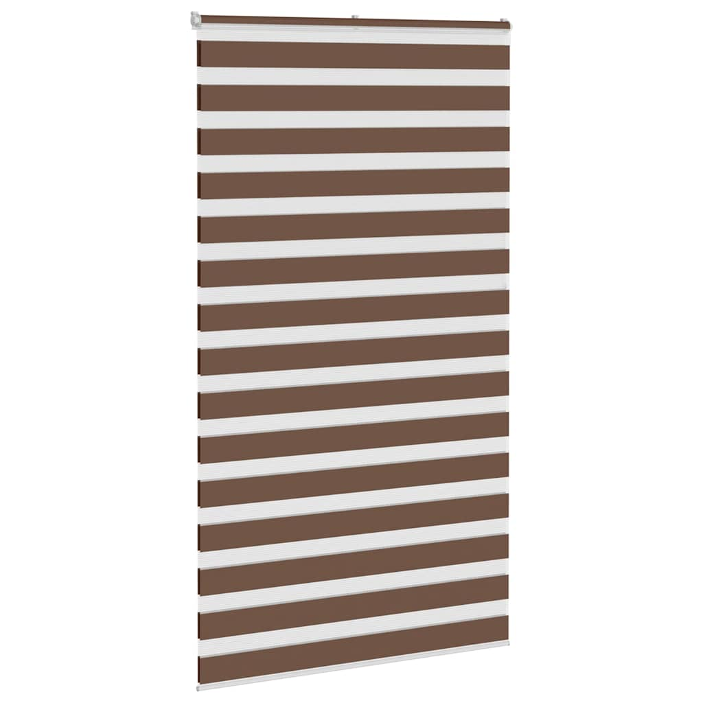 Store zèbre marron 120x200cm largeur du tissu 115,9cm polyester