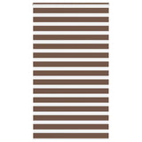 Store zèbre marron 125x200cm largeur du tissu 120,9cm polyester