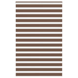 Store zèbre marron 145x200cm largeur du tissu 140,9cm polyester