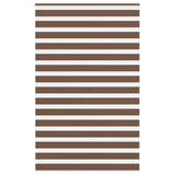 Store zèbre marron 150x200cm largeur du tissu 145,9cm polyester