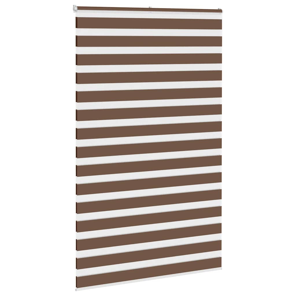 Store zèbre marron 150x200cm largeur du tissu 145,9cm polyester