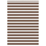 Store zèbre marron 155x200cm largeur du tissu 150,9cm polyester