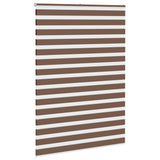 Store zèbre marron 155x200cm largeur du tissu 150,9cm polyester