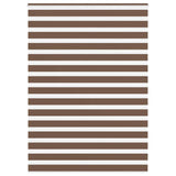 Store zèbre marron 160x200cm largeur du tissu 155,9cm polyester