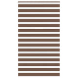 Store zèbre marron 120x230cm largeur du tissu 115,9cm polyester