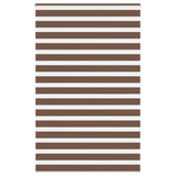 Store zèbre marron 140x230cm largeur du tissu 135,9cm polyester