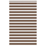 Store zèbre marron 150x230cm largeur du tissu 145,9cm polyester