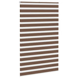 Store zèbre marron 150x230cm largeur du tissu 145,9cm polyester