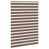 Store zèbre marron 155x230cm largeur du tissu 150,9cm polyester