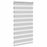 Store zèbre gris clair largeur du tissu 75,9 cm polyester