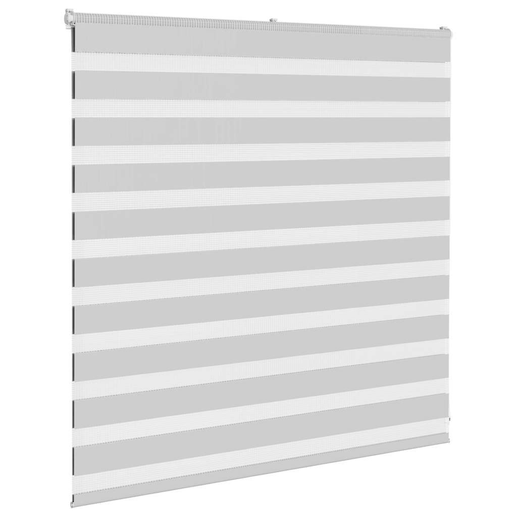 Store zèbre gris clair largeur du tissu 140,9 cm polyester