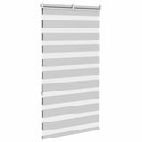 Store zèbre gris clair largeur du tissu 75,9 cm polyester