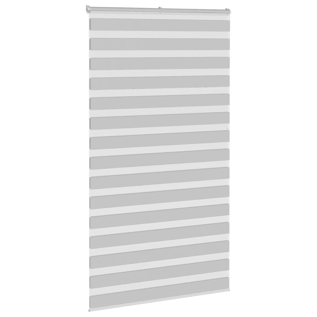 Store zèbre gris clair largeur du tissu 120,9 cm polyester