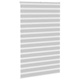 Light gray zebra blind fabric width 140.9 cm polyester