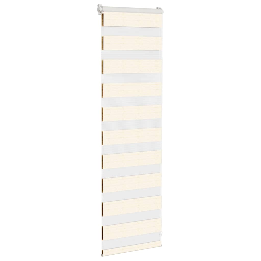 Store zèbre beige marbré largeur du tissu 40,9 cm polyester