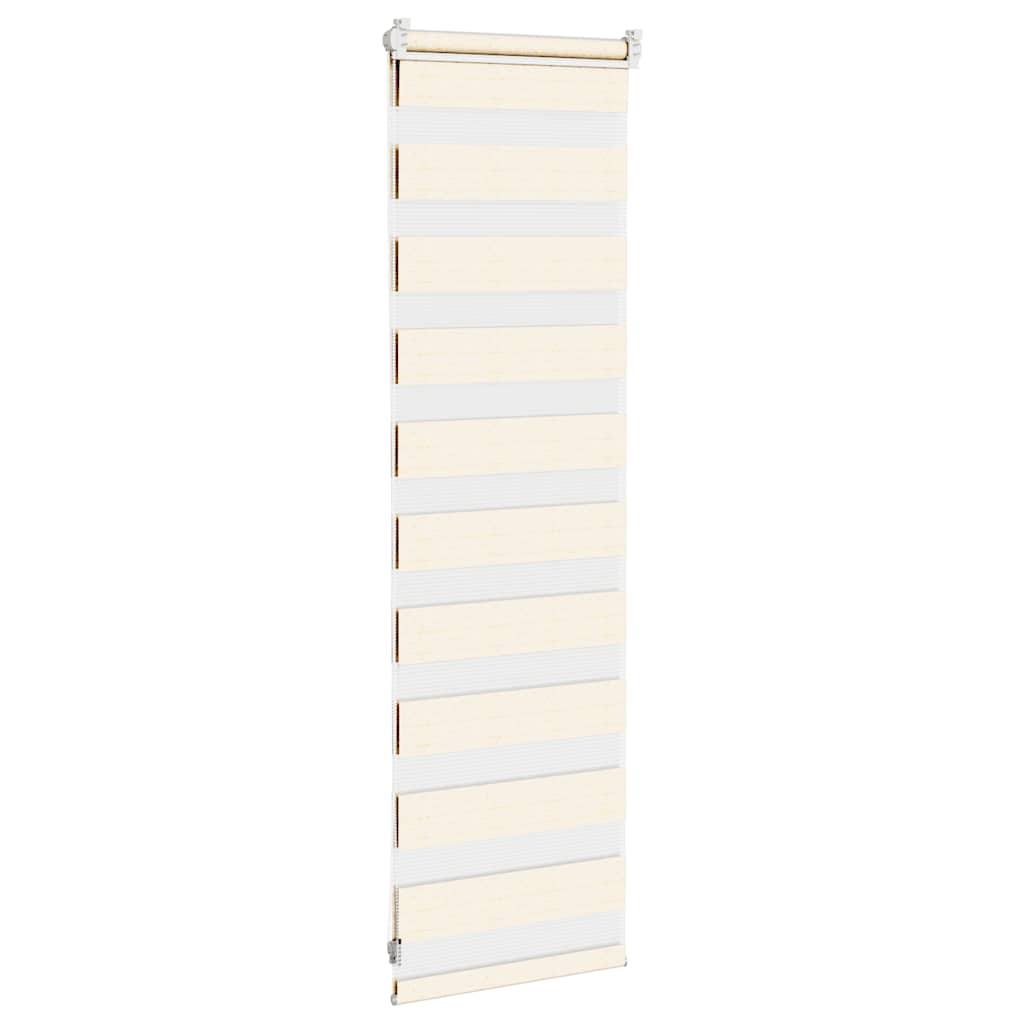 Store zèbre beige marbré largeur du tissu 40,9 cm polyester