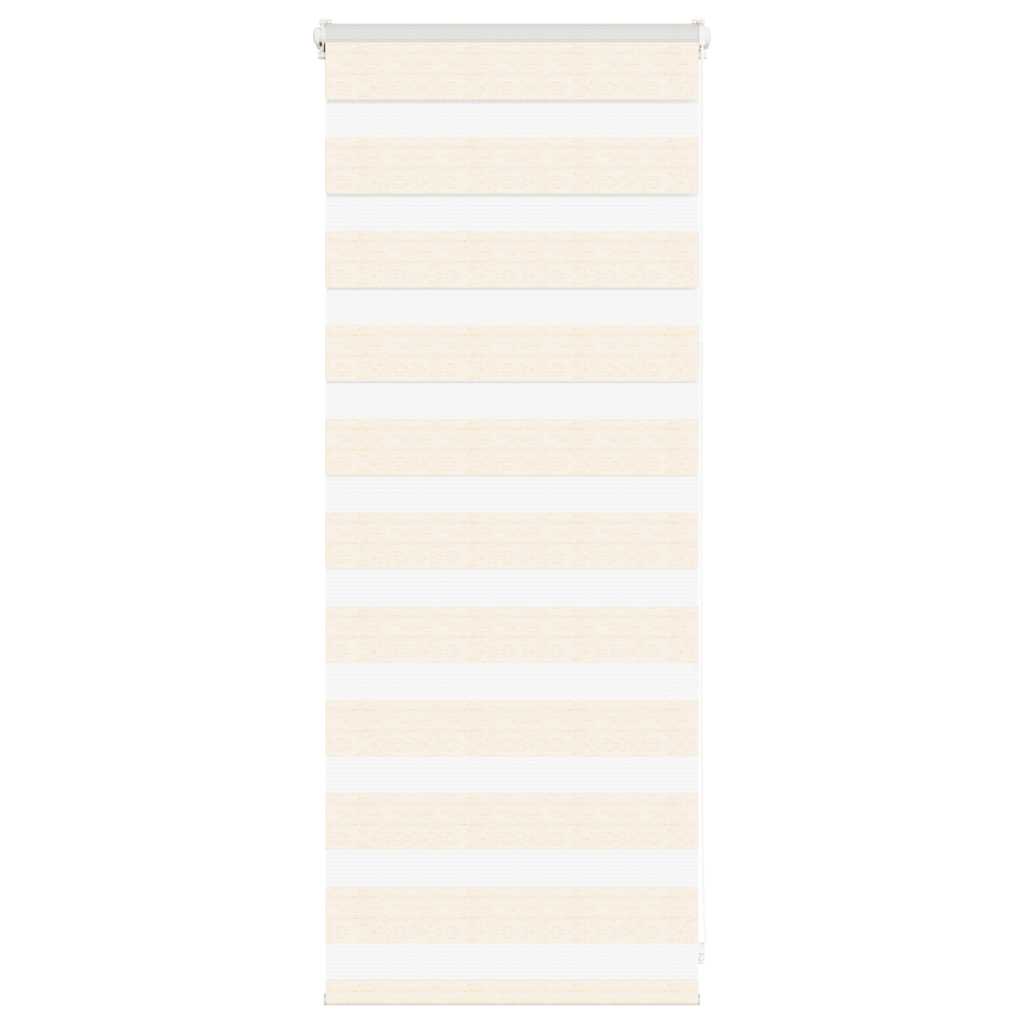 Store zèbre beige marbré largeur du tissu 50,9 cm polyester