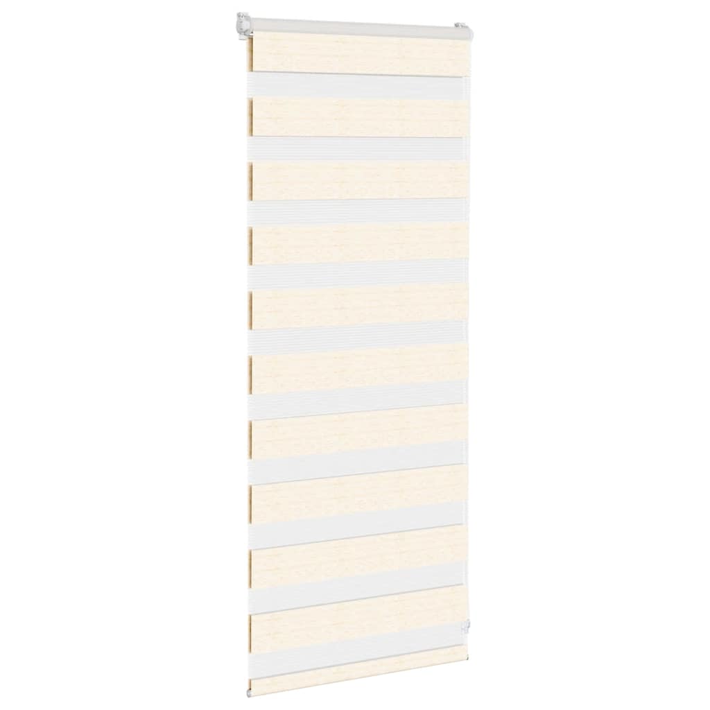 Store zèbre beige marbré largeur du tissu 50,9 cm polyester