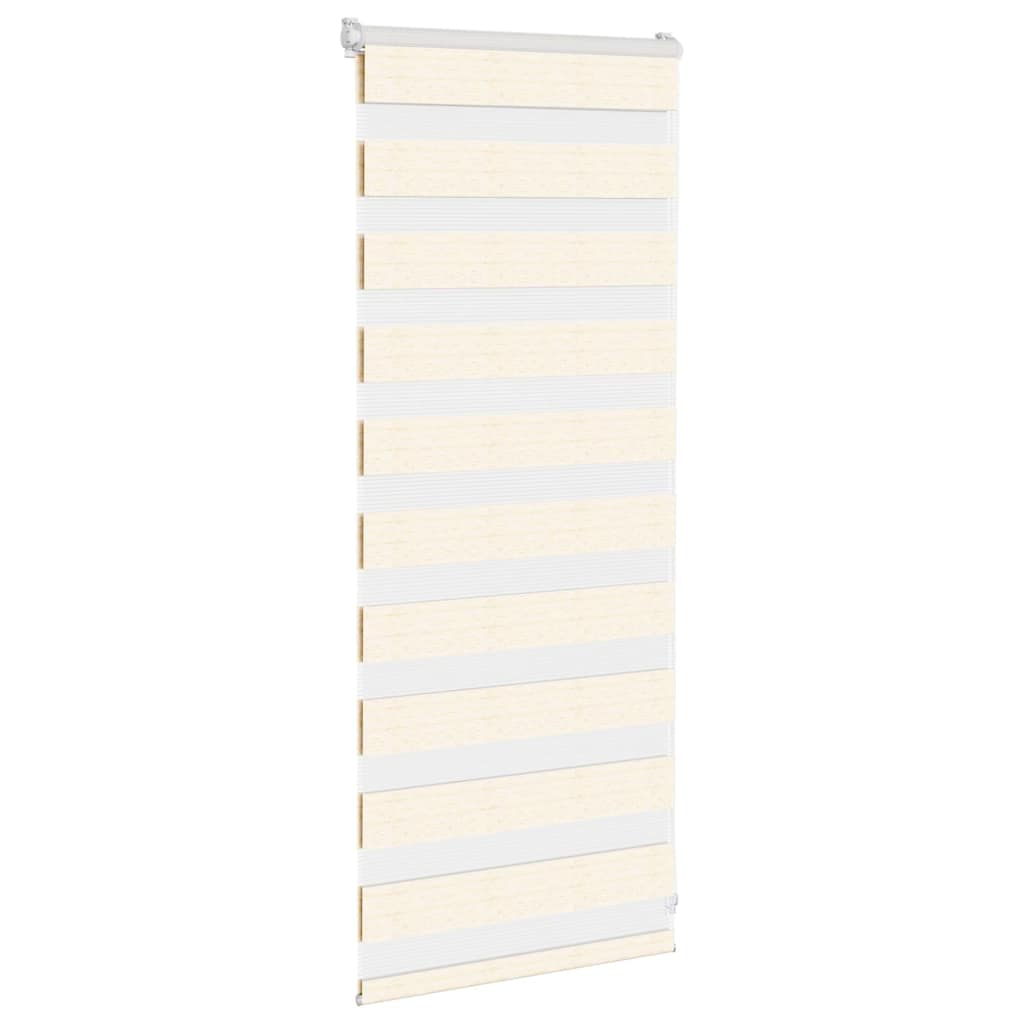 Store zèbre beige marbré largeur du tissu 60,9 cm polyester