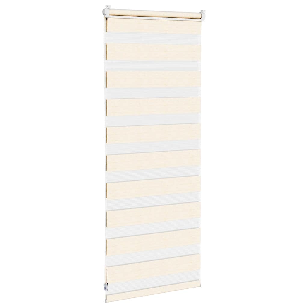 Store zèbre beige marbré largeur du tissu 60,9 cm polyester