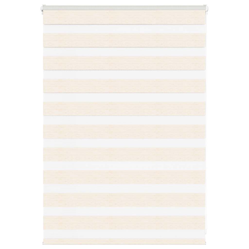 Store zèbre beige marbré largeur du tissu 110,9 cm polyester