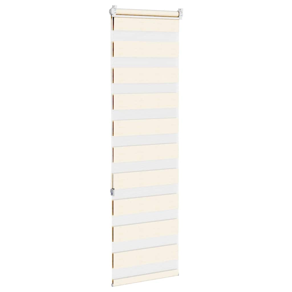 Store zèbre beige marbré largeur du tissu 40,9 cm polyester