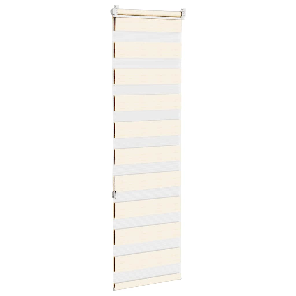 Store zèbre beige marbré largeur du tissu 45,9 cm polyester