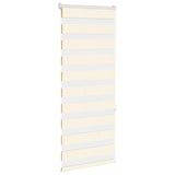 Store zèbre beige marbré largeur du tissu 50,9 cm polyester