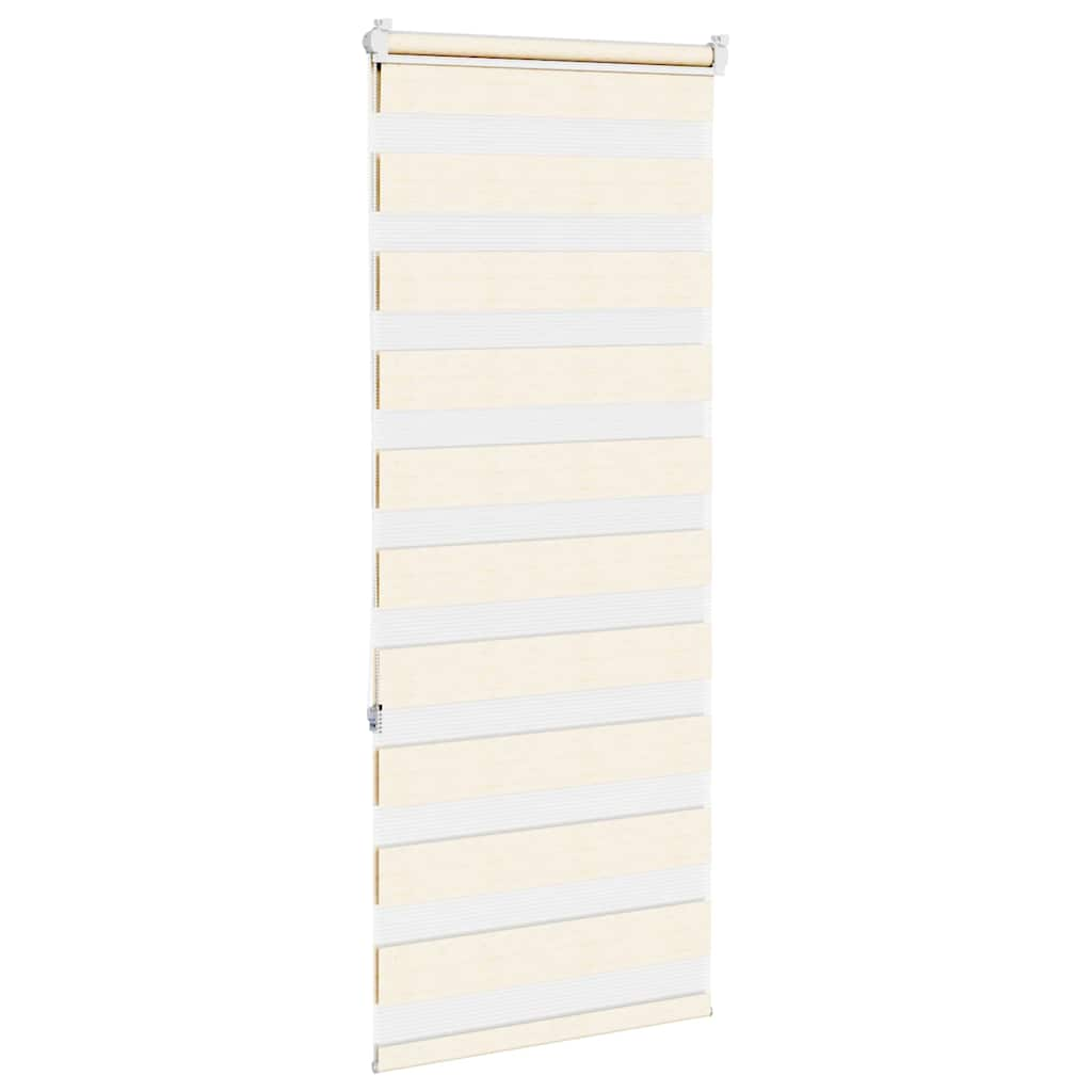 Store zèbre beige marbré largeur du tissu 50,9 cm polyester