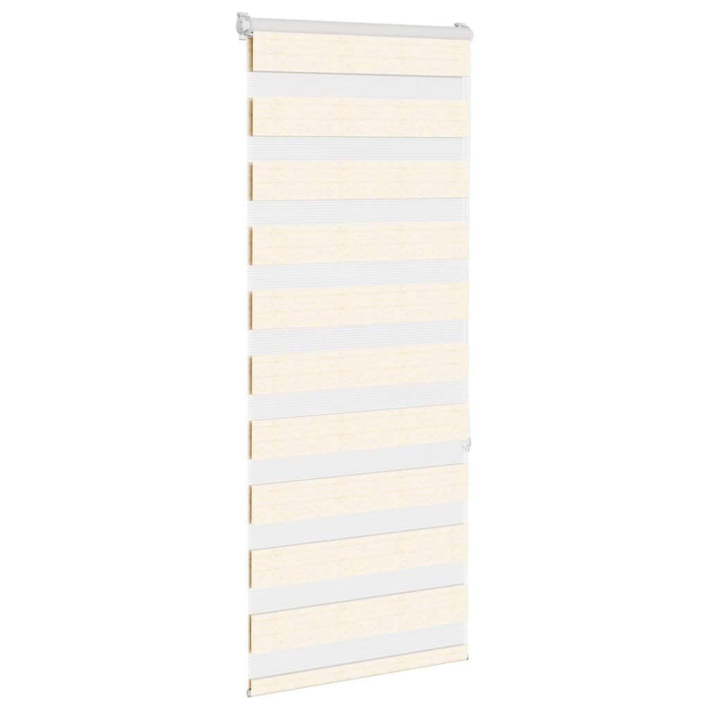 Store zèbre beige marbré largeur du tissu 55,9 cm polyester