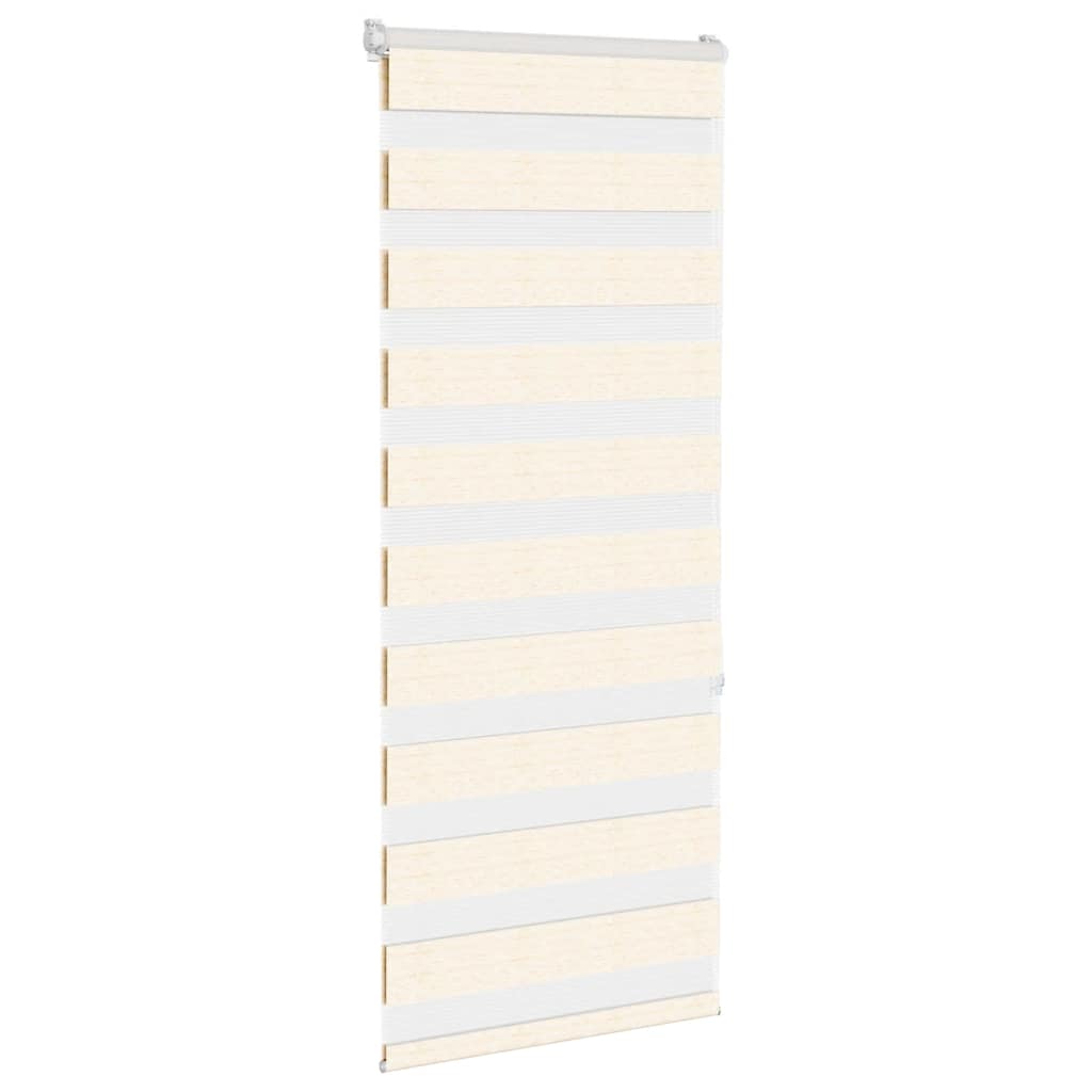 Store zèbre beige marbré largeur du tissu 60,9 cm polyester