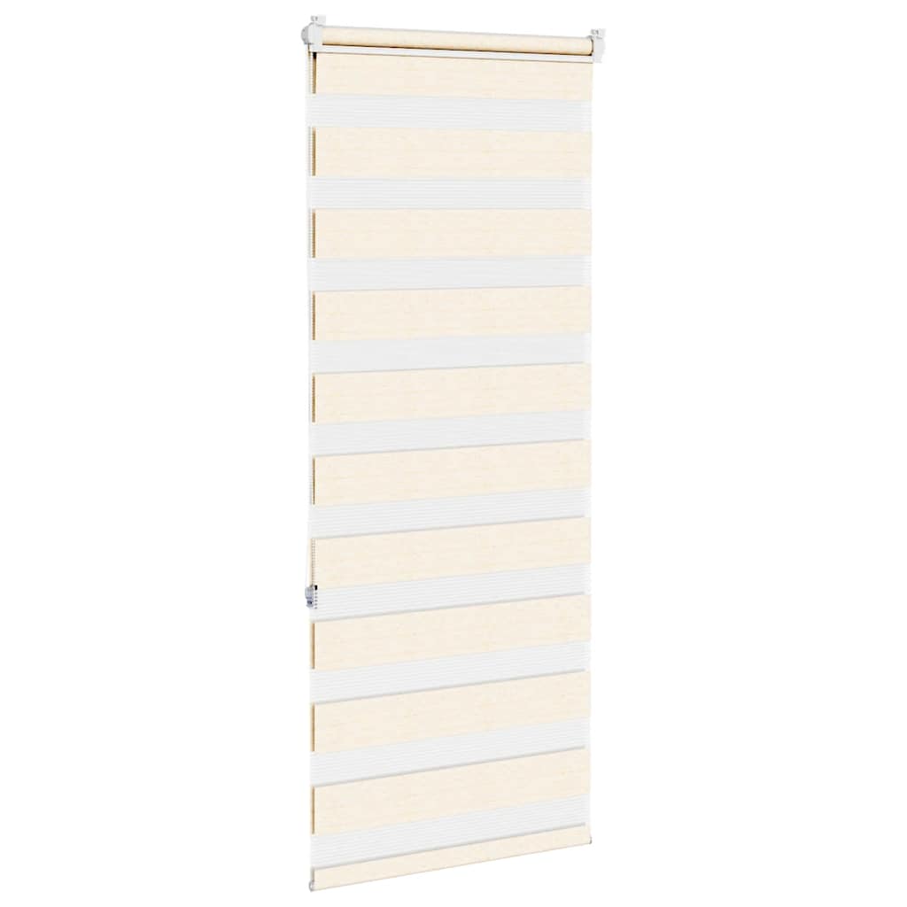 Store zèbre beige marbré largeur du tissu 60,9 cm polyester