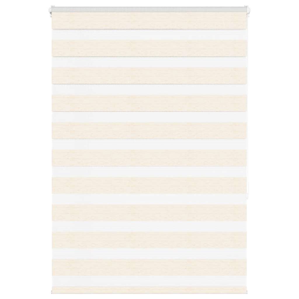 Store zèbre beige marbré largeur du tissu 110,9 cm polyester