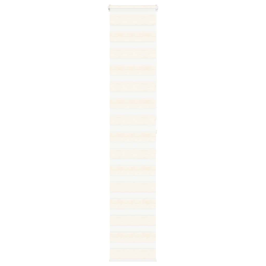 Store zèbre beige marbré largeur du tissu 35,9 cm polyester