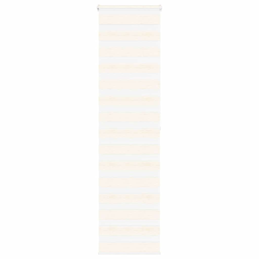 Store zèbre beige marbré largeur du tissu 50,9 cm polyester