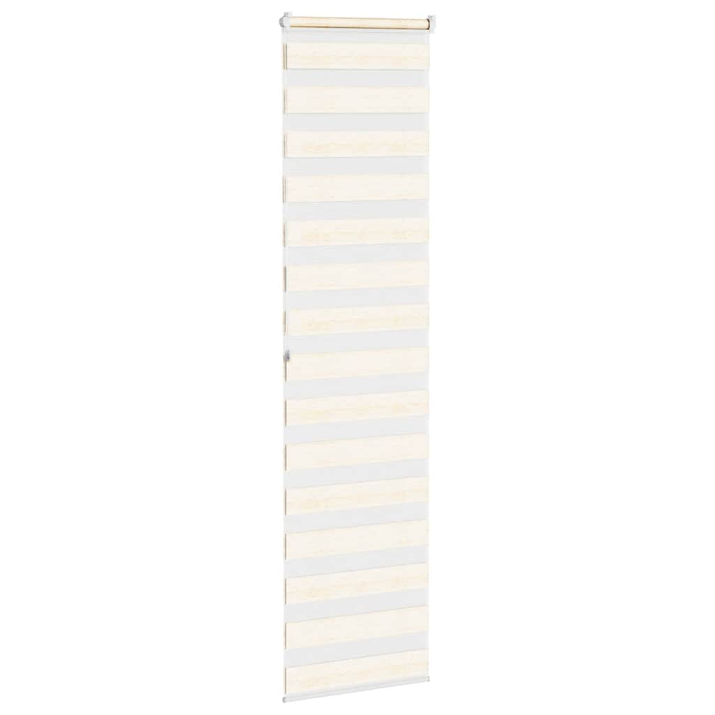 Store zèbre beige marbré largeur du tissu 50,9 cm polyester