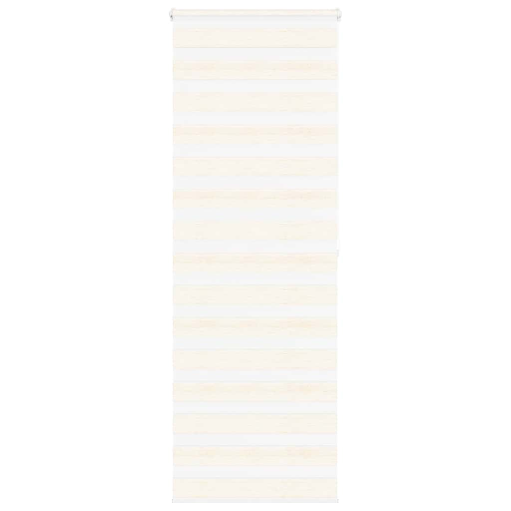 Store zèbre beige marbré largeur du tissu 65,9 cm polyester