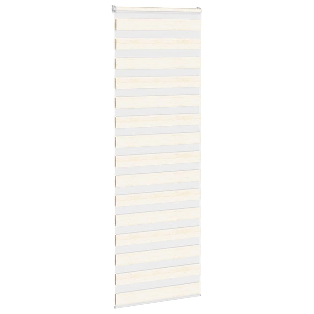 Store zèbre beige marbré largeur du tissu 65,9 cm polyester