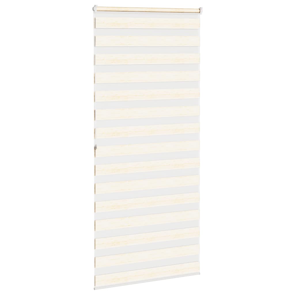 Store zèbre beige marbré largeur du tissu 110,9 cm polyester